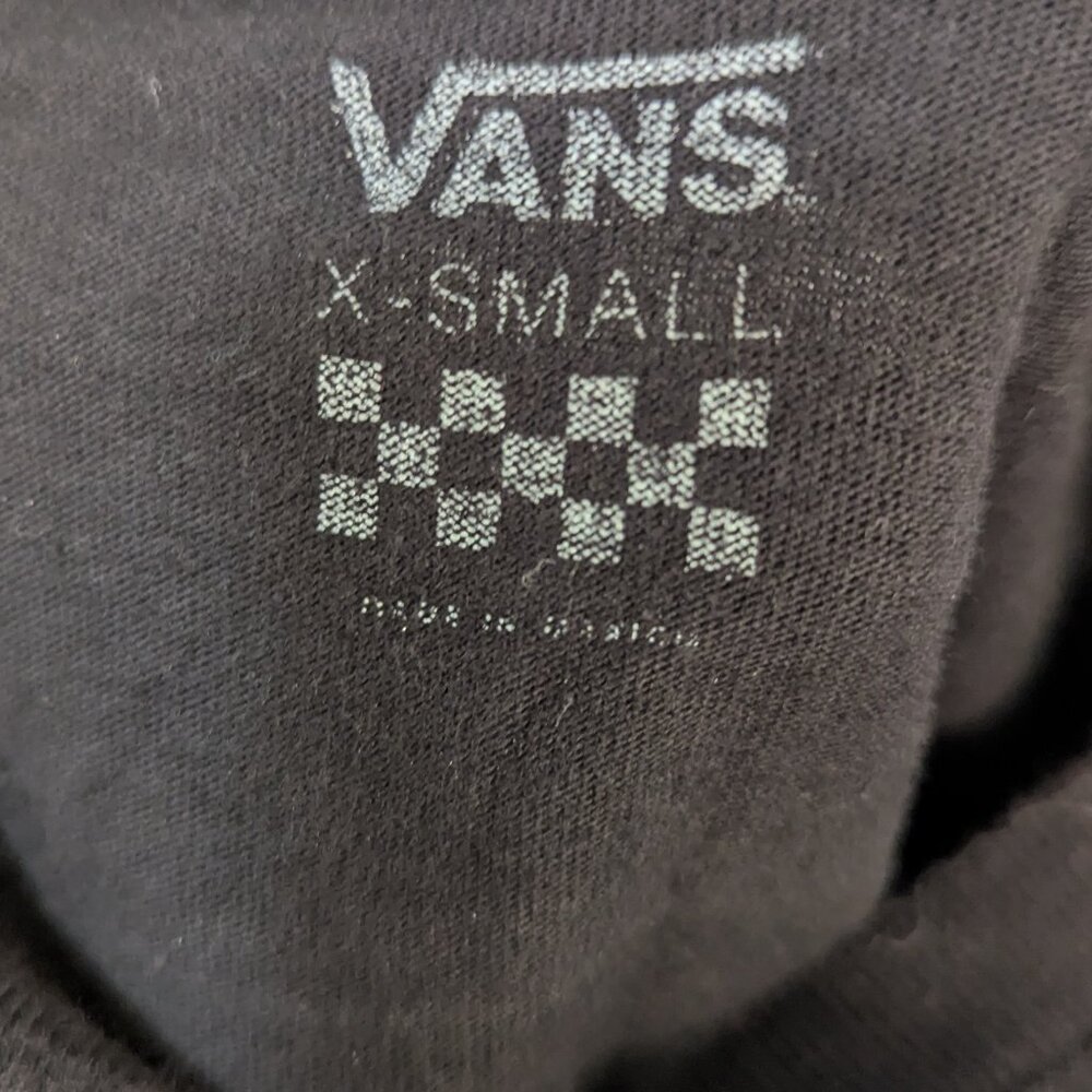 Vans Women's XS Black Tshirt - Picture 5 of 5